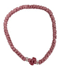 Kομποσκοίνι Kερωμένο - Μπορντό σε Διάφορες Χάντρες (THIM085)