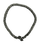 Kομποσκοίνι Kερωμένο - Γκρι με Γκρι Χάντρα (THIM040)