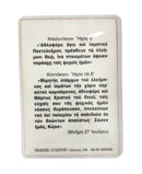 Πλαστικοποιημένη Εικόνα - Άγιος Παντελεήμων ΤΗΙΜ-121