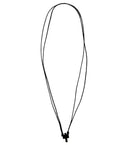 Σταυρός Αυξομειώσεις Λαιμού Ξύλινος - Μαύρο (ΤΗΙΜ0748)