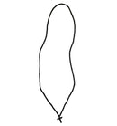 Κρεμαστός Σταυρός Λαιμού Κομποσκοίνι 300άρι - Μαύρο (ΤΗΙΜ133)