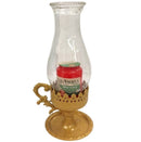 Καντήλι Μεταλλικό Vintage Με Φυτικό Κερί - Χρυσό