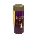 Ηλεκτρικό Πλαστικό Κερί "Το Βυζαντινό Εξωκκλήσι" με Διακόπτη (Α' Ποιότητας) - Μωβ Κιβώτιο 15Τμχ