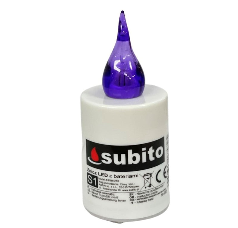 Ηλεκτρικό Κερί SUBITO S1 - Λευκό