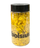Διακοσμητικές Πέτρες 9-13mm Bolsius 550gr - Κίτρινο
