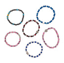 Παιδικό Eλαστικό Βραχιόλι - Λευκό σε Διάφορα Χρώματα (THIM0377)