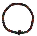 Kομποσκοίνι Kερωμένο - Πολύχρωμο σε Διάφορες Χάντρες  (THIM072)