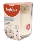 Αρωματικό Κερί Bolsius True Scents 45 Ωρών Σε Ποτήρι 97/85mm  - Fresh Cotton
