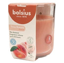 Αρωματικό Κερί Bolsius True Scents 45 Ωρών Σε Ποτήρι 97/85mm  - Ροδάκινο