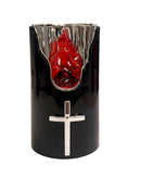 Ηλεκτρικό Κερί SUBITO C707 - Μαύρο Ασημί