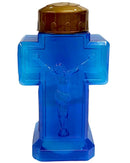 Μεγάλoς Ηλεκτρικός Πλαστικός Σταυρός με Διακόπτη (Α' Ποιότητας) - Μπλε (Κιβώτιο 10τμχ)