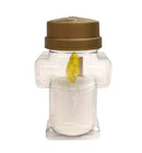 Μικρός Ηλεκτρικός Πλαστικός Σταυρός (Α' Ποιότητας) - Διαφανές (Κιβώτιο 25τμχ)