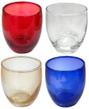 Καντηλόκουπα γυάλινη Μεγάλη - Διάφορα Χρώματα (THIM1158-IN VARIOUS COLORS) Box of 6 Pieces