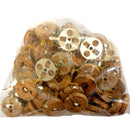 Καντηλήθρα Β' Στρογγυλή Με Φυσικό Φελλό (1001Β) - Συσκευασία 100Τμχ