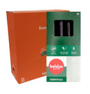 Κεριά  Κηροπηγίου με Φυσικό Vegan Κερί 170/20mm Bolsius 8άδα - Stormy Grey Κιβώτιο 4Τμχ