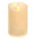 Ηλεκτρικό Κερί Κορμός SUBITO C703 με Κινούμενη Φλόγα 125/75mm - Ιβουάρ (THIM966)