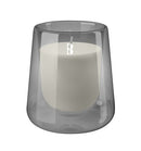 Κηροπήγιο Γυάλινο Bolsius CleanLight για Κερί Αρωματικό 91/83mm - Κυπαρίσσι & Κεχριμπάρι