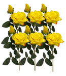 Τριαντάφυλλο και Μπουμπούκι Premium 48cm THIM30128 Κιβώτιο 6τμχ