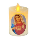 Ηλεκτρικό Κερί LED - Σε διάφορες Απεικονίσεις