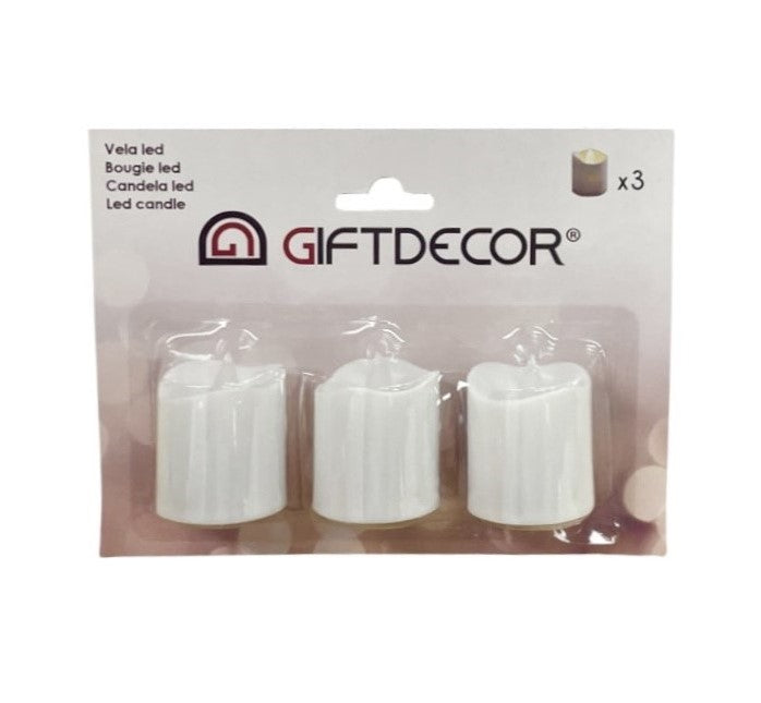 Διακοσμητικό Φωτιστικό Ρεσώ LED (Giftdecor) - Σετ 3