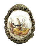 Πασχαλινό Χειροποίητο Αυγό 12/9cm Μικρό -  Σε Διάφορα Σχέδια