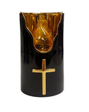 Ηλεκτρικό Κερί SUBITO C707 - Μαύρο Χρυσό