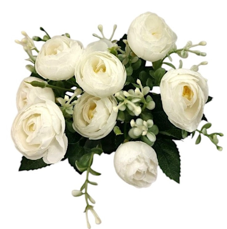 Μπουκέτο Νεραγκούλες 25cm (THIM43006) - Λευκό