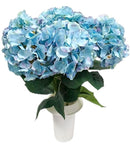 Βάζα για Μνήμα Ορτανσίας 5 Κλαδία (ΤΗΙΜ45007-5) - Μπλε