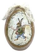 Πασχαλινό Χειροποίητο Αυγό 21/14cm Μεγάλο -  Σε Διάφορα Σχέδια