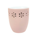 Αρωματιστής Γυάλινος Bolsius Οβάλ με Λουλούδια - Ροζ