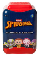 Marvel Spider-Man Puzzle Palz 3D Παζλ, Γόμα, Μίνι Φιγούρα Sambro - Κουτί Έκπληξη 4.50x6.00cm