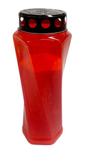 Κερί Διαρκείας Παραφίνης Vortex 5 Ημερών - Κόκκινο (Κιβώτιο 11τμχ)