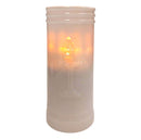 Ηλεκτρικό Κερί Led CORTINA 135/58cm Ιδανικό για Γυάλινα Καντήλια - Λευκό με Θερμό Φωτισμό