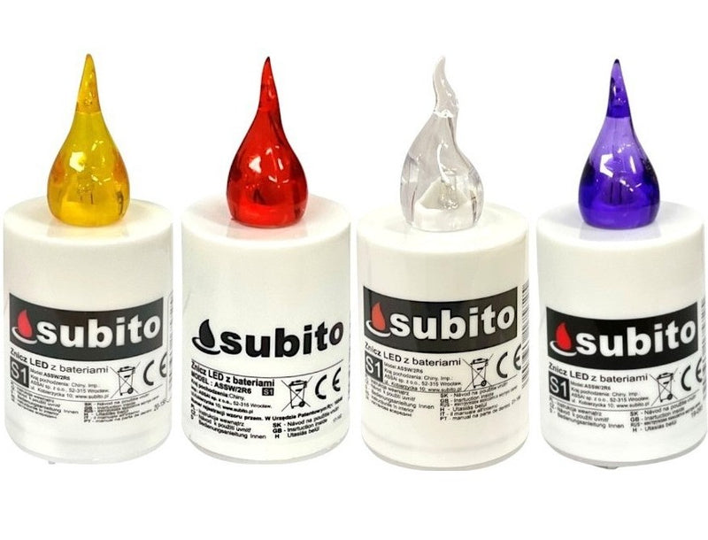 Ηλεκτρικό Κερί SUBITO S1 - Λευκό