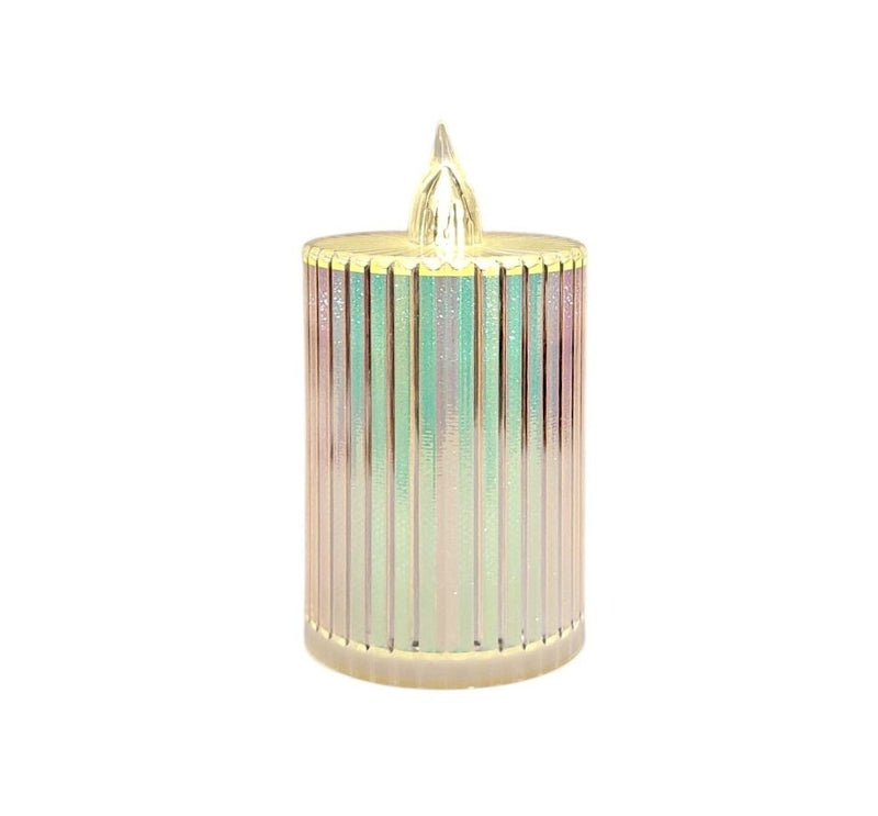 Ηλεκτρικό Κερί SUBITO C510 OPAL LED 108/58mm - Ιριδίζον (THIM865)