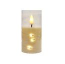 Ηλεκτρικό Κερί SUBITO GC711 με Αλυσίδα LED 100/55mm - Ιβουάρ (THIM361)