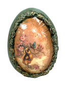 Πασχαλινό Χειροποίητο Αυγό 12/9cm Μικρό -  Σε Διάφορα Σχέδια