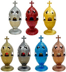 Καντήλι Μεταλλικό "Άλφα"- Διάφορα Χρώματα Κιβώτιο 12Τμχ