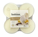 Αρωματικό Ρεσώ 8ωρών Clear Cup Bolsius True Scents 8άδα - Βανίλια Κιβώτιο 6τμχ