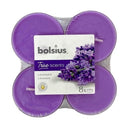 Αρωματικό Ρεσώ 8 Ωρών Clear Cup Bolsius True Scents 8άδα - Λεβάντα