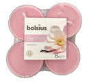 Αρωματικό Ρεσώ 8ωρών Clear Cup Bolsius True Scents 8άδα - Μανόλια Κιβώτιο 6τμχ