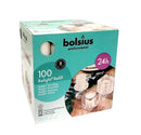 Ποτήρι Relight Refill 100άδα Bolsius Professional 24 Ωρών - Λευκό