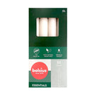 Κεριά  Κηροπηγίου με Φυσικό Vegan Κερί 170/20mm Bolsius 8άδα - Cloudy White