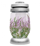 Γυάλινο Καντήλι Βolsius Ασημί - Λεβάντα