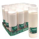 Κερί Διαρκείας Παραφίνης 8 Bolsius ~170 Ωρών - Λευκό (Κιβώτιο 12τμχ)