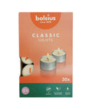 Ρεσώ 30άδα Bolsius Classic 8 Ωρών - Λευκό