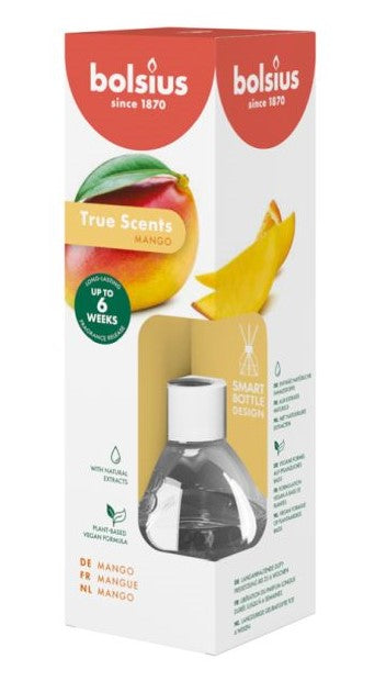 Αρωματιστής Χώρου 60ml Bolsius True Scents - Μάνγκο