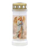 Κερί Διαρκείας Bolsius 4 Hμερών με Καπάκι - Άγγελος (Κιβώτιο 12τμχ)