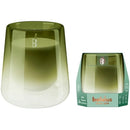 Κηροπήγιο Γυάλινο Bolsius CleanLight για Κερί Αρωματικό 91/83mm - Γαρδένια & Σύκο Κιβώτιο 4Τμχ