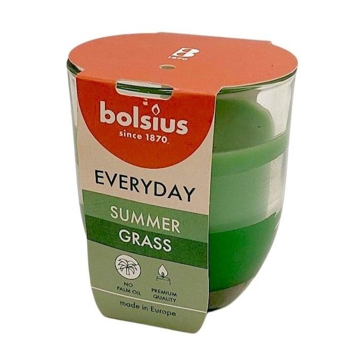 Αρωματικό Κερί Σε Ποτήρι 80/70mm Bolsius (Everyday) - Καλοκαιρινά Βότανα